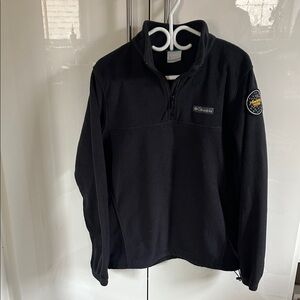 Columbia Men’s Black Half-Zip Fleece Pullover